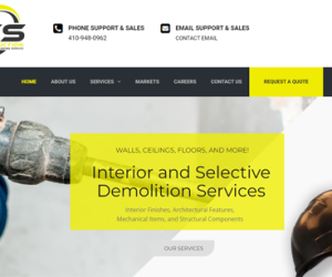 ConstructionCleaningServices.com -
Implemented Elements:
WordPress, custom html, custom JavaScript & php, custom cascading style sheets Construction Cleaning Services