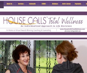 HouseCallsTotalWellness.com -
Implemented Elements:
WordPress, custom html, custom JavaScript & php, custom cascading style sheets, custom payment Paypal buttons, Secure Intake Forms, Separate Landing Page www.HouseCallsTotalWellness.com