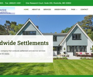 WWSettlements.com -
Implemented Elements:
WordPress, custom html, custom JavaScript & php, custom cascading style sheets, dynamic forms wwsettlements.com