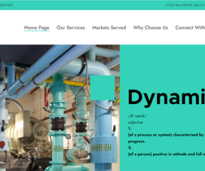 Dynamic Mechanical Contractors (DMC-Mech.com) -
Implemented Elements:
They wanted a ONE pager for now, WordPress, custom html, custom JavaScript & php, custom cascading style sheets, dynamic form Dynamic Mechanical Contractors